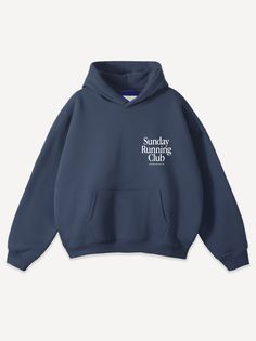 Sunday Running Club Heavy Oversized Hoodie – AnotherCottonLab Simple Hoodies, Sweatshirt Brands, Hoodies Design Ideas, Running Club, Find Your Style, Oversized Hoodie, Hoodies Design, Small Chest, Bold Prints