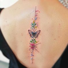 Spine Professional Tattoo Kit Vertical Tattoos, Vertical Tattoo, Spine Design, Professional Tattoo Kits, Stained Glass Tattoo, Wrist Tattoo Cover Up, Hibiscus Tattoo, Ribcage Tattoo, Scale Tattoo