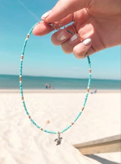 Summer Diy Necklaces, Summer Necklace Diy, Summer Jewelry Ideas, Summer Beaded Bracelets, Diy Necklace Ideas, Summer Jewlery, Summer Beaded Necklace