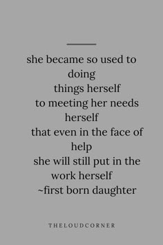 a quote from the book she will put in the work - born daughter