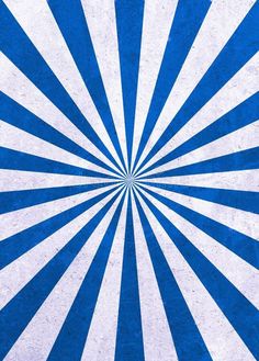 an abstract blue and white background with sunbursts in the center on top