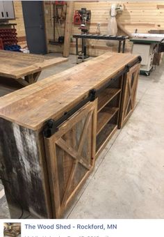 the wood shed - rockford, mn is selling this rustic table for $ 1, 500