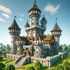 Image showing a variety of Minecraft castle designs, illustrating creative and unique ideas for Minecraft worlds, as featured in an informative blog post. Ideal for players seeking inspiration for their next Minecraft project. Castle Roofs In Minecraft, Incredible Minecraft Builds, Midevil Minecraft Build Castle, Big Castle Minecraft, Minecraft Castle Keep, Minecraft Castle Courtyard, Minecraft Builds Castle, Castle Build Minecraft, Minecraft Castle Blueprints Step By Step