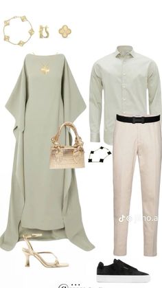 #partnerlook ��♡︎ Latest Abaya, Couples Matching Outfits Swag, Modesty Outfits, Mode Zara, Mode Turban, Cute Couple Outfits, Fashion Top Outfits, Modesty Fashion