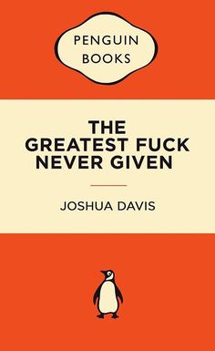 penguin books the greatest luck never given by joshua davis