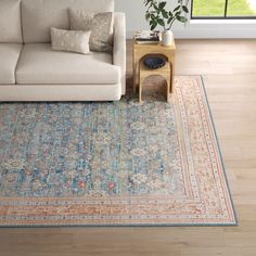 Emi Rug & Reviews | Joss & Main Cream Rug, Blue Green Orange, Modern Accents, Brick Red, Joss And Main, Home Free, Green Orange, Accent Pieces