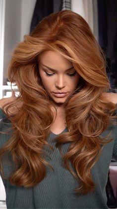 Hair Life, Red Hair Color, Hair Inspo Color, Outfits Winter, Ginger Hair, Smooth Hair, Great Hair, Blonde Hair Color