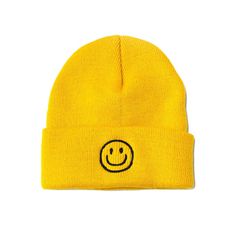 Available In Black/Yellow And Mustard Yellow/Black Smiley/Happy Face Print Design One Size 54% Polyester, 46% Acrylic Ribbed Detail Season: Fall/Winter Imported Adult One Size Fits All 12" Inches Long - 9" Inches Wide Cuffed Size: 21 1/4- 22 3/8 (Hat Size 6 3/4- 7 1/8) Smiley Happy, Brown Beanie, Pink Baseball Cap, Yellow Hat, Face Print, Ski Hats, Embroidered Hat, Leather Shoulder Handbags, Winter Hats For Women