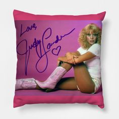 Vintage 80s style! -- Choose from our vast selection of throw pillows to match with your desired size to make the perfect custom pillow. Pick your favorite: Movies, TV Shows, Art, and so much more! Available in extra small, small, medium, large. For beds, couches/sofas, love seats, and chairs. Perfect for decoration. Judy Landers, Love Boat, 80s Style, Dream House Decor, 80s Fashion, Pillow Design, Custom Pillow, House Decor, Custom Pillows