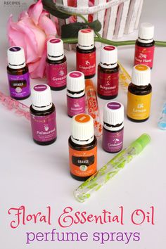 Essential Oil Beauty, Floral Essential Oils, Perfume Recipes, Essential Oils Gifts, Yl Essential Oils