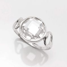 ⭐ Discount ⭐ from 2 items = FREE Shipping + 20%OFF from 3 items = FREE Shipping + 30%OFF Chic and Design, this Sterling Silver Solitaire Ring is set with a Lab Diamonds simulant (CZ) in an original  Bezel Setting. Although Lab Diamonds simulant (CZ) are not natural diamonds, they sparkle just as beautiful. These are cut the exact same way as natural diamonds, in round brilliant cut and they are extremely durable ► DIMENSIONS:  * Silver weight : 1.3 gr. ► PRODUCTION METHOD:  💓 Handmade with Love Modern White Crystal Open Ring, Modern Silver Stackable Diamond Cut Rings, Modern White Crystal Ring For Anniversary, Modern White Gold Crystal Promise Ring, Modern Clear Wedding Rings, White Diamond Cut Crystal Open Ring, White Diamond Cut Open Crystal Ring, Modern Crystal Ring With Bezel Setting For Promise, Modern Silver Rings With Center Stone