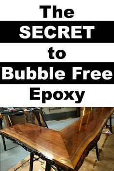 the secret to bubble free epoxy is an easy diy project for beginners