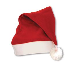 Plush Santa Hat, party supplies, decorations, The Beistle Company, Winter/Christmas, Bulk, Holiday Party Supplies, Christmas Party Supplies, Christmas Stuff to Wear Santa Hat Pattern Felt, Felt Santa, Jackets Casual, Christmas Felt, Classic Hats, Christmas Party Supplies, Felt Material, Red Felt, White Hat