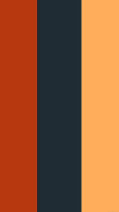 an orange and black color scheme