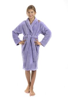 PRICES MAY VARY. Premium Materials: This is an adorable 100% Premium - Coral Fleece Robe, made in Turkey as per the safety standards provided by the USA and European Union. It is suggested to consider important safety factors before purchasing goods for your loved ones online. Shawl Collar Robe: It has a comforting design to ease daily activities. It is convenient for every season. It can be used for home-wear, pool, and beach. Its most delightful feature is its durability. It can be a fabulous Fleece Shawl, Pool And Beach, Fleece Robe, Kids Robes, Presents For Girls, Kids Fleece, Wearable Blanket, European Union, Daily Activities