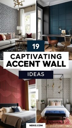 the top 10 captivating accent wall ideas for your home or office in this post