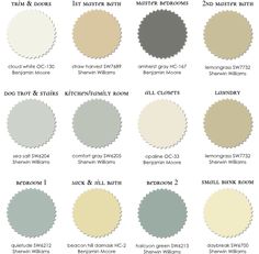 an iphone screen showing the different shades of paint in various colors and sizes, including grays