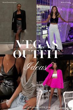 Looking for classy Vegas outfit ideas for women? You’ll love this list of Las Vegas outfits & clubbing outfits for a trip to Sin City. There’s chic party looks for the nightlife, as well as casual daytime looks, and pool club inspo too! Whether you are 20 or 40, you’ll love these spring, summer, and fall Vegas fits. (Night out fashion outfits for Las Vegas 2024) Outfits For Las Vegas, Outfit Ideas Vegas, Outfits For A Trip, What To Wear In Vegas, Vegas Fits