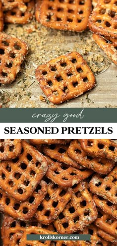 the pretzels are ready to be cooked in the oven, and then baked