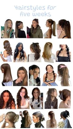 Hairstyle Examples, Easy Hairstyles For Thick Hair, School Hair, Hairdos For Curly Hair, Back To School Hairstyles