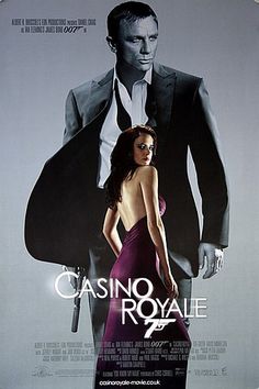 a movie poster for casino royale 2