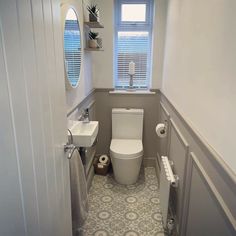 Small area bathroom ideas Downstairs Small Toilet Ideas, Small Guest Toilet Ideas, Small Toilet Room With Window, Downstairs Toilet Panelling, Small Toilet Ideas Downstairs Loo, Tiny Toilet Room Ideas, Tiny Toilets, Small Wc Ideas Downstairs Loo, Manly Bedroom