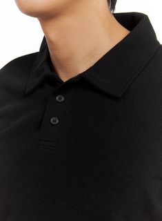 Product Detail Elevate your style with our Men's Basic Short Sleeve Polo Shirt in Black. Perfect for work wear or back to school, this casual and modern shirt features a buttoned design and a solid print. Get yours today for a perfect, normal fit. Style : Casual, Modern Occasion : Work wear, Back to school Type : Men, Sweater, TShirts Detail : Buttoned Print : Solid Material : Polyester, Rayon Sleeve : Short sleeve Neck : Collar Length : Regular Fit : Normal fit Polyester82 Rayon18 Color : Black Black Polo Shirt With Placket, Solid Color Casual Collar Polo Shirt With Button Closure, Black Polo Shirt With Button Closure, Classic Black Polo Shirt With Collared Neckline, Black Collared Cotton Polo Shirt, Black Cotton Collared Polo Shirt, Solid Polo Shirt With Buttons For Work, Workwear Polo Shirt With Buttons, Black Relaxed Fit Polo Shirt For Work