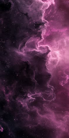 purple and black space with stars in the background