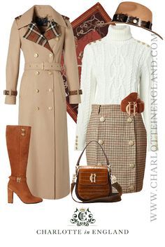 My Fair Lady Inspired Outfit, Horse Racing Outfits Women Winter, Winter Races Outfits For Women, Dog Show Outfits Women, Horse Race Outfits For Women Fall, Fall Inspired Outfits For Women, Steeplechase Outfit Women, What To Wear To A Horse Race, British Style Women Outfits London