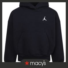 in stock Girl Jordans, Hoodie Jordan, Jordan Sweatshirt, Jordan Jackets, Jordans Girls, Kids Activewear, Black Jordans, Jumpman Logo, Athletic Apparel