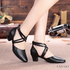 Lasaky - Professional Black Genuine Leather Latin Dance Shoes for Adults, Low Heel Square Dance and Ballroom Dancing Shoes with High Heels Ballroom Dancing Shoes, Mary Jane Platform Shoes, Ballroom Dance Shoes, Latin Dance Shoes, Square Dance, Ballroom Dancing, Dancing Shoes, Square Dancing, Outdoor Slippers