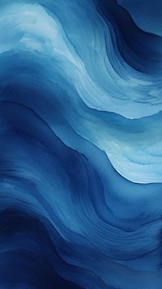 an abstract blue background with wavy lines