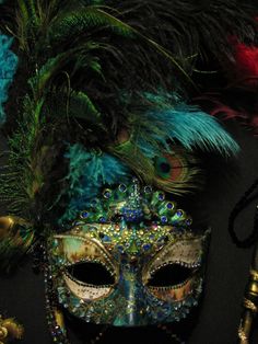 Peacock Masque Peacock Mask