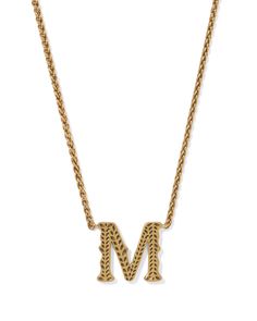 The beloved letter necklace style meets the charm of the Lone Star State in the Beau Letter M Pendant Necklace in Vintage Gold. Crafted in vintage-inspired metal, this pendant’s etched script is a play on our signature hoofprint detailing. Whether you’re showing off your initials or someone else’s, this style will be hard to ignore. This necklace is a part of Yellow Rose by Kendra Scott—a brand that celebrates ranch life with Kendra Scott staples alongside select curated jewelry pieces and acces Gold Letter Pendants, Hoof Print, Letter Pendant Necklace, Lone Star State, Ranch Life, Letter M, Letter Pendants, Gold Letters, Letter Necklace