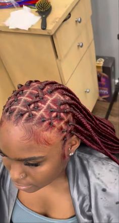 Rubber Band Braids Hairstyles Black, Valentines Hairstyles Black Women Braids, Rubber Band Hairstyles Natural Hair, Rubber Band Box Braids, Rubber Band Hairstyle, Rubber Band Hairstyles, Beautiful Black Hair