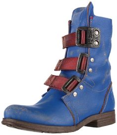 Fly London Boots, Winter Shopping, Funky Shoes, Blue Boots, Fly London, Blue Flats, Ladies Of London, Tomboy Fashion, Boot Bag