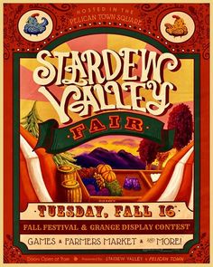 an advertisement for the garden valley fair