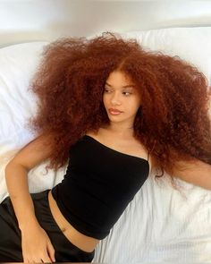 #beautyblog #blackgirl #blackgirlshairstyles #explore #inspiration #trending Hair Colorful, Frizzy Curly Hair, Red Curly Hair, Goddess Braids Hairstyles, Big Curly Hair, Hairdos For Curly Hair