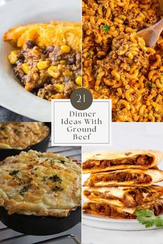 dinner ideas with ground beef and pasta