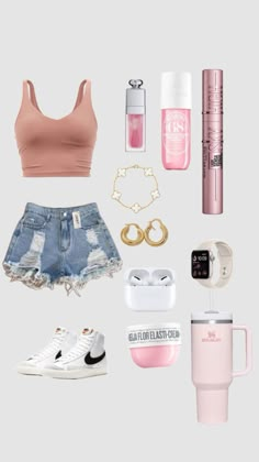 Cute Basic Preppy Outfits, Preppy Cute Summer Outfits, Preppy Summer Outfits For School, Outfits For Blondes, Popular Girl Outfits, Cute Teenage Outfits, Outfits Teenage Girl, Beachy Fits, Summer Outfits Dresses