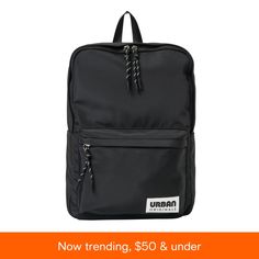 in stock Small Backpack Black, Simple Backpack, Backpack Reviews, Small Backpack, Handbag Accessories, Laptop Sleeves, One Size Fits All, Poppies, Zip Pockets