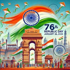 Republic Day 2025 || #happy 76th #republic #day #2025 #happyrepublicday2025 Unity In Diversity, Indian Flag, Indian Heritage, Indian History, National Day, Incredible India