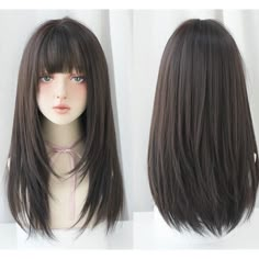 Korean Wolfcut, Pretty Hair Cuts, Layered Haircuts For Medium Hair, Shot Hair Styles, Haircuts For Long Hair