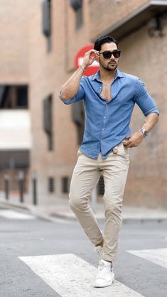 Casual Summer Outfits Men Classy, Street Poses, Best Shirt, Shirt Pant