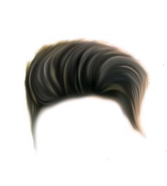 an abstract photograph of a man's hair