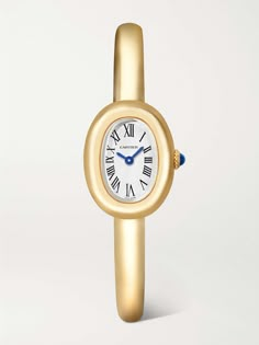 Shop CARTIER Baignoire 18.7mm mini 18-karat gold watch, Explore the latest CARTIER women's collection today on NET A PORTER Cartier Watches Women, Watches Women, Cartier Jewelry, Cartier Watch, Rose Gold Case, Rose Gold Bracelet, Rose Gold Watch, High Jewelry, Crystal Bracelets