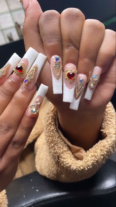 Future Nails, Colorful Nail Designs, Birthday Nails, Pretty Acrylic Nails, Dope Nails, You Nailed It, Nail Inspo, Nail Colors, Acrylic Nails