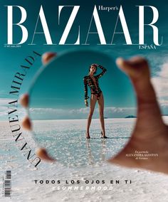 Art Department Alexandra Agoston, Harpers Bazaar Covers, Commercial Modeling, Magazine Cover Ideas, Photowall Ideas, Fashion Editorial Layout, Wow Photo, Harpers Bazaar Magazine, Fashion Magazine Cover