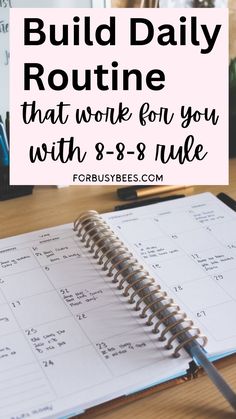 build daily routine Productive Weekly Routine, How To Daily Plan, Create A Schedule Daily Routines, Productive Schedule Time Management, Weekly Things To Do List Ideas, Daily Time Schedule, How To Start A Daily Routine, How To Organize My Day, How To Form A Routine