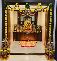 House Styling Interior, Mandir Design, India Home Decor, Temple Design For Home, Indian Home Design, Pooja Room Door Design